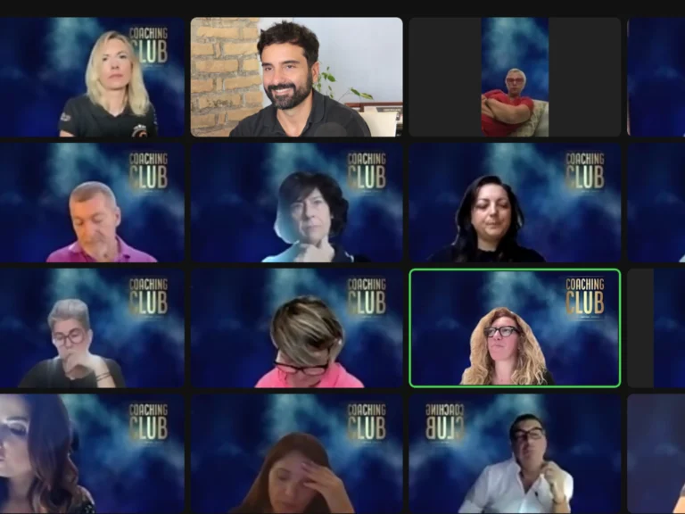 Sessione online del Coaching Club
