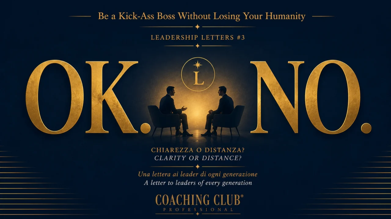 Leadership Letters #3 — OK. O No.