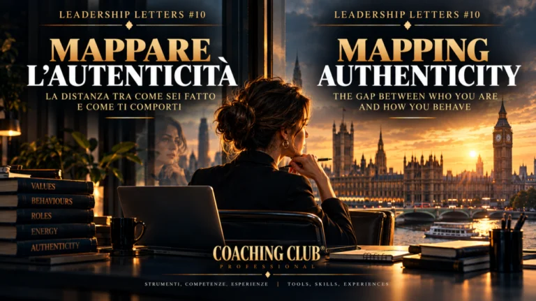 Leadership Letters #10 — Mappare l’autenticità. La distanza tra come sei fatto e come ti comporti