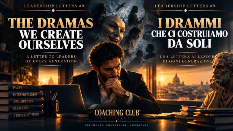 Leadership Letters #9 — I drammi che ci costruiamo da soli